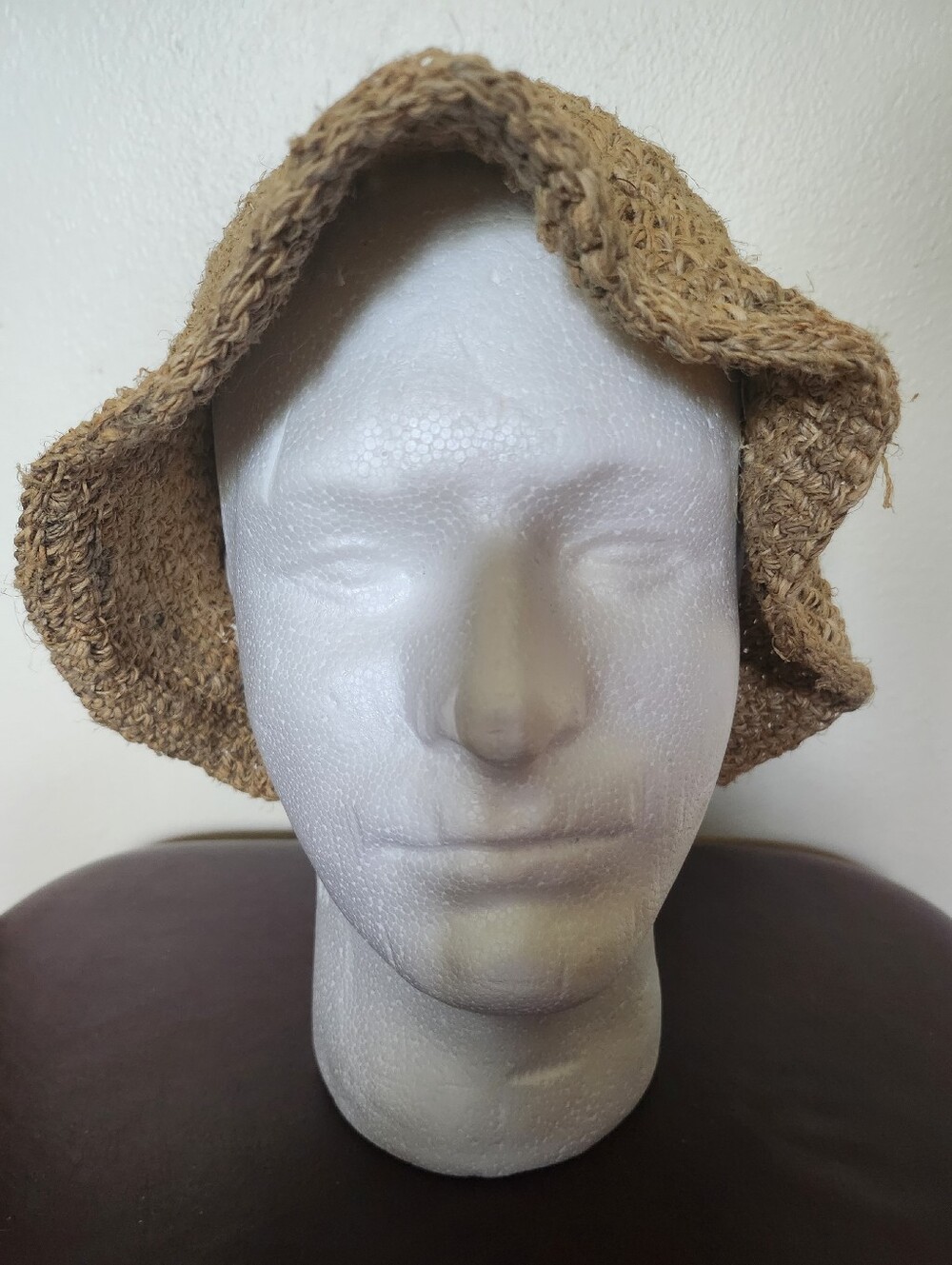 Woven Bucket Hat - Natural Tan